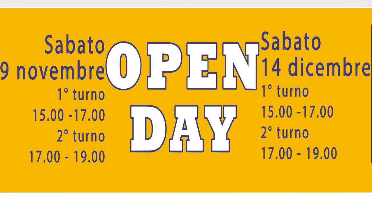 Prenotazioni Open Day